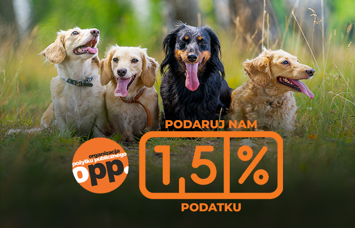 Podaruj nam podatek OPP Schronisko Skawina